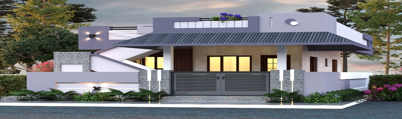 2BHK Residence — Sri Siddalingappa Residence in Basapattanna, Gangavathi Tq, Koppal Dist. — by Basavashree Design & Constructions, Gangavathi.