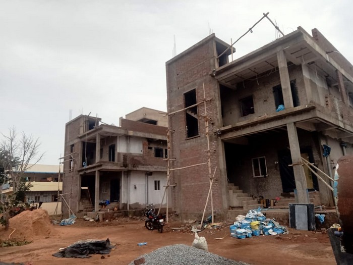 Proposed G+1 Building in Basapattana, Gangavathi Tq, Koppal Dist. — by Basavashree Design & Constructions, Gangavathi.