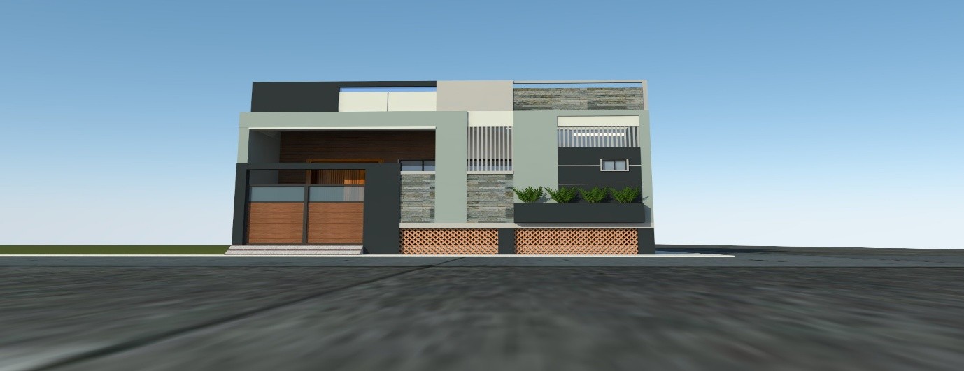 1BHK Residence — Sri Basavaraj Swamy Residence in Basapattanna, Gangavathi Tq, Koppal Dist. — by Basavashree Design & Constructions, Gangavathi.